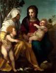 Мадонна с младенцем, святая Елизавета и Крестителем